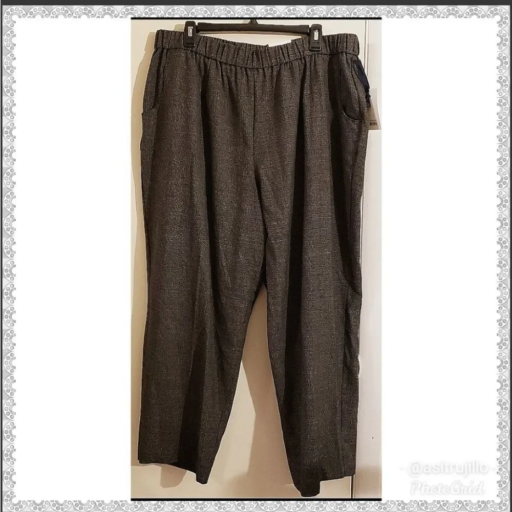🆕️ NWT Plus Size Plaid Pants Sz 22 - Picture 3 of 5